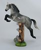Late For The Ball - OOAK Earthenware Jumping Jack
